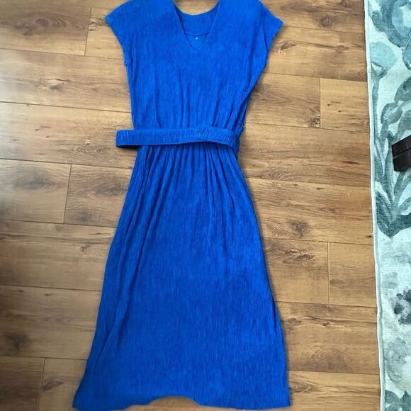 Beautiful blue studded dress -12 - Picture 5 of 7